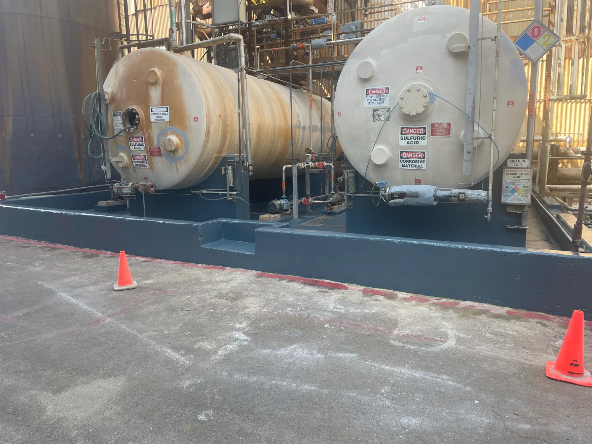 Chemical Storage Vessels