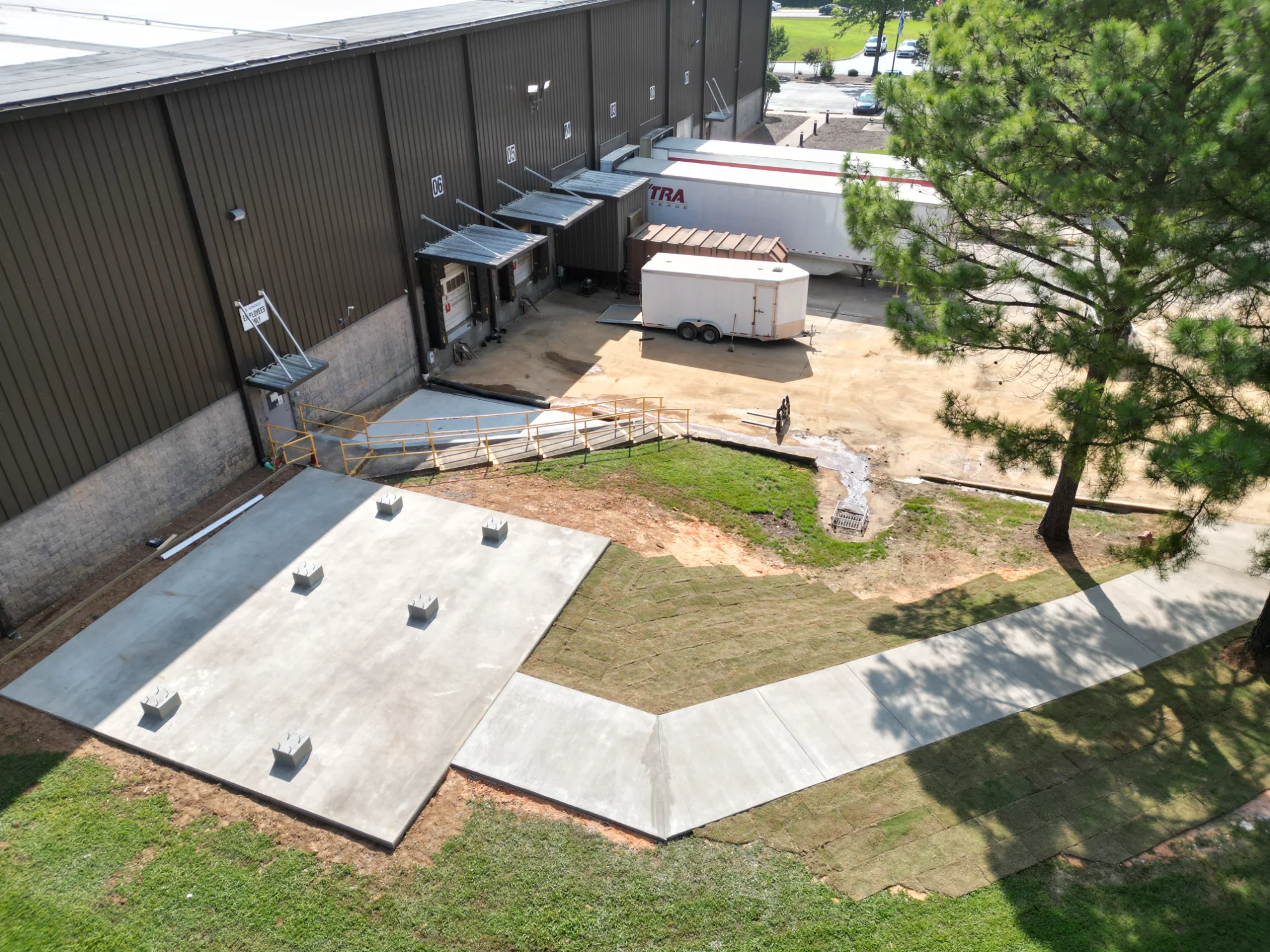 Industrial Concrete Foundation